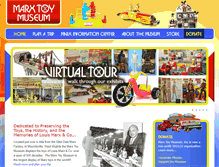 Tablet Screenshot of marxtoymuseum.com